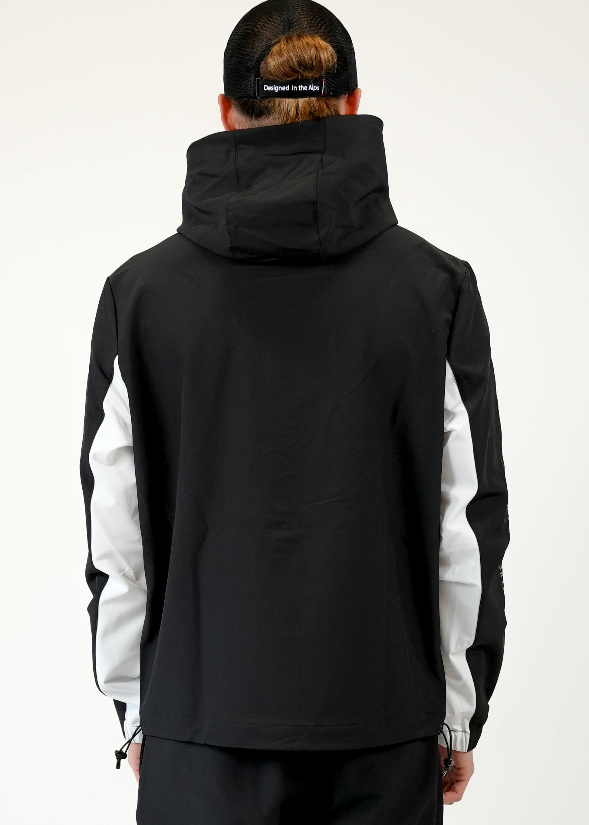 Veste HELVETICA Noir et Grise  Homme - Streetwear