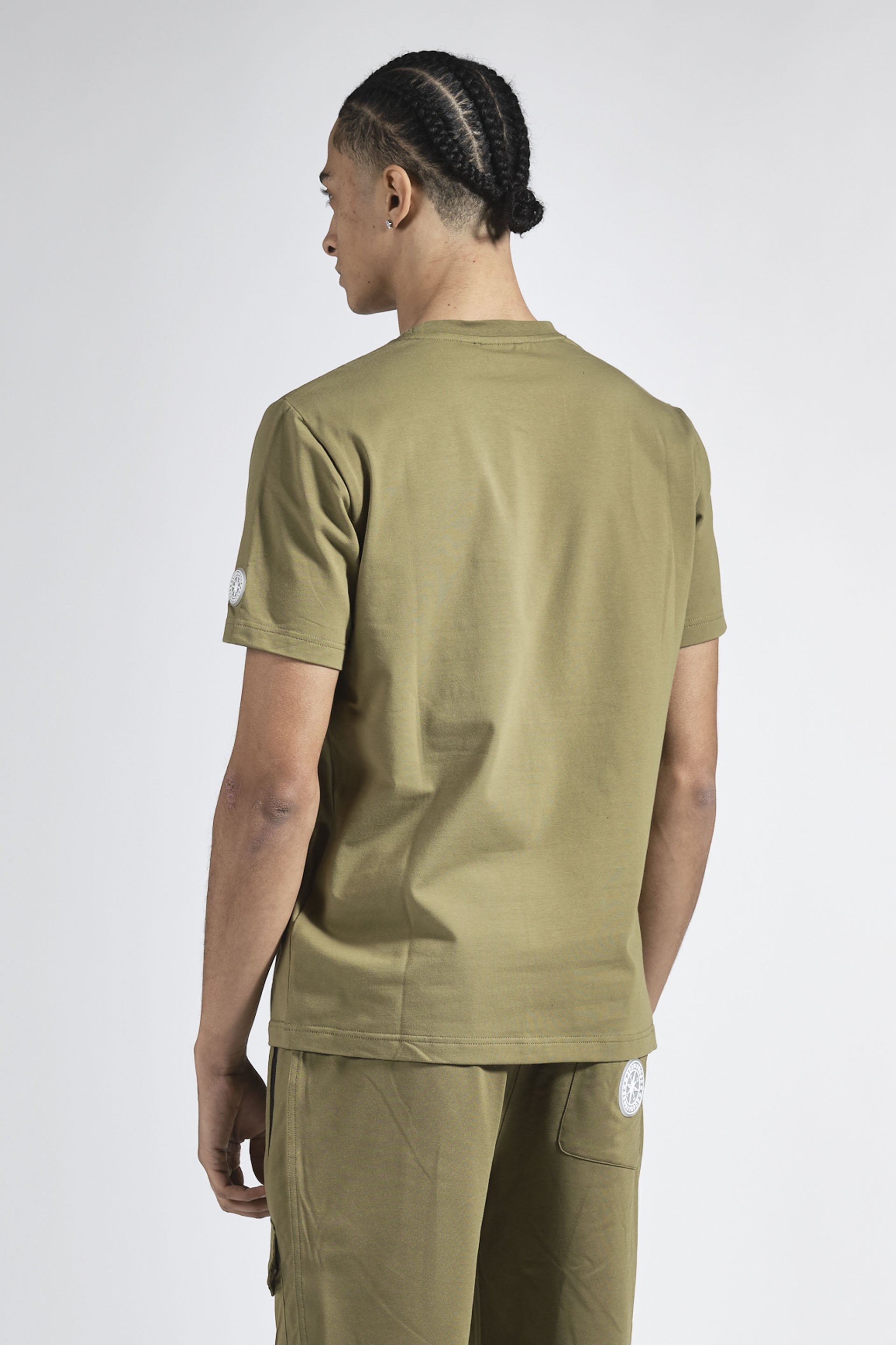 Tee-shirt homme kaki - DOUBLEHOOD