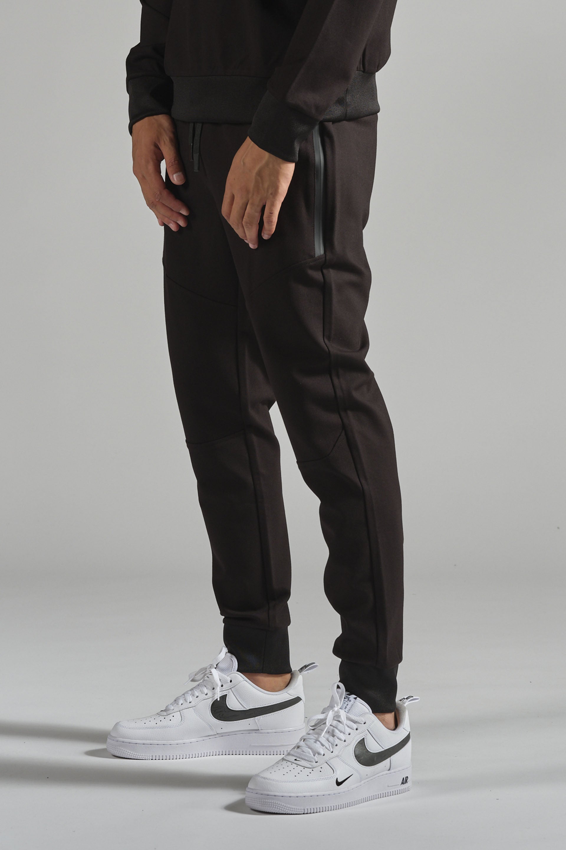 Jogging homme noir DOUBLEHOOD