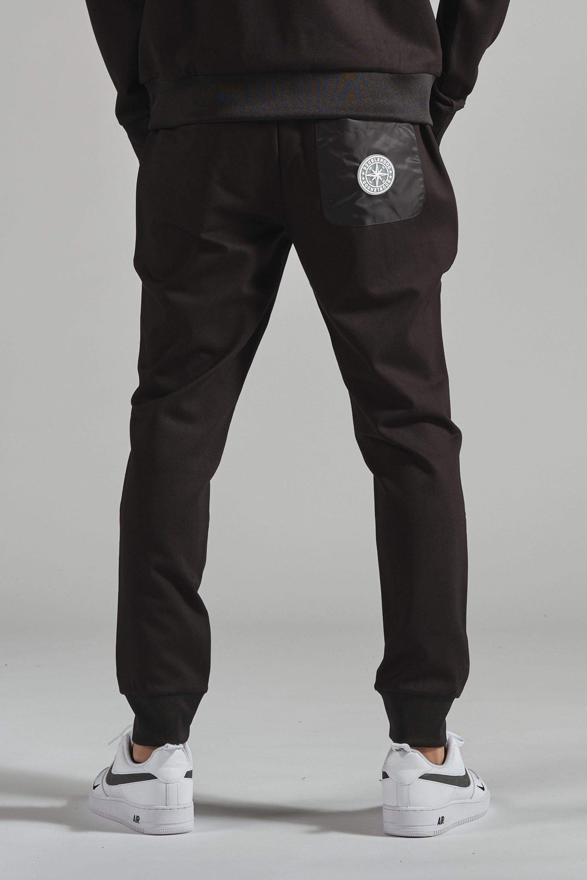 Jogging homme noir DOUBLEHOOD