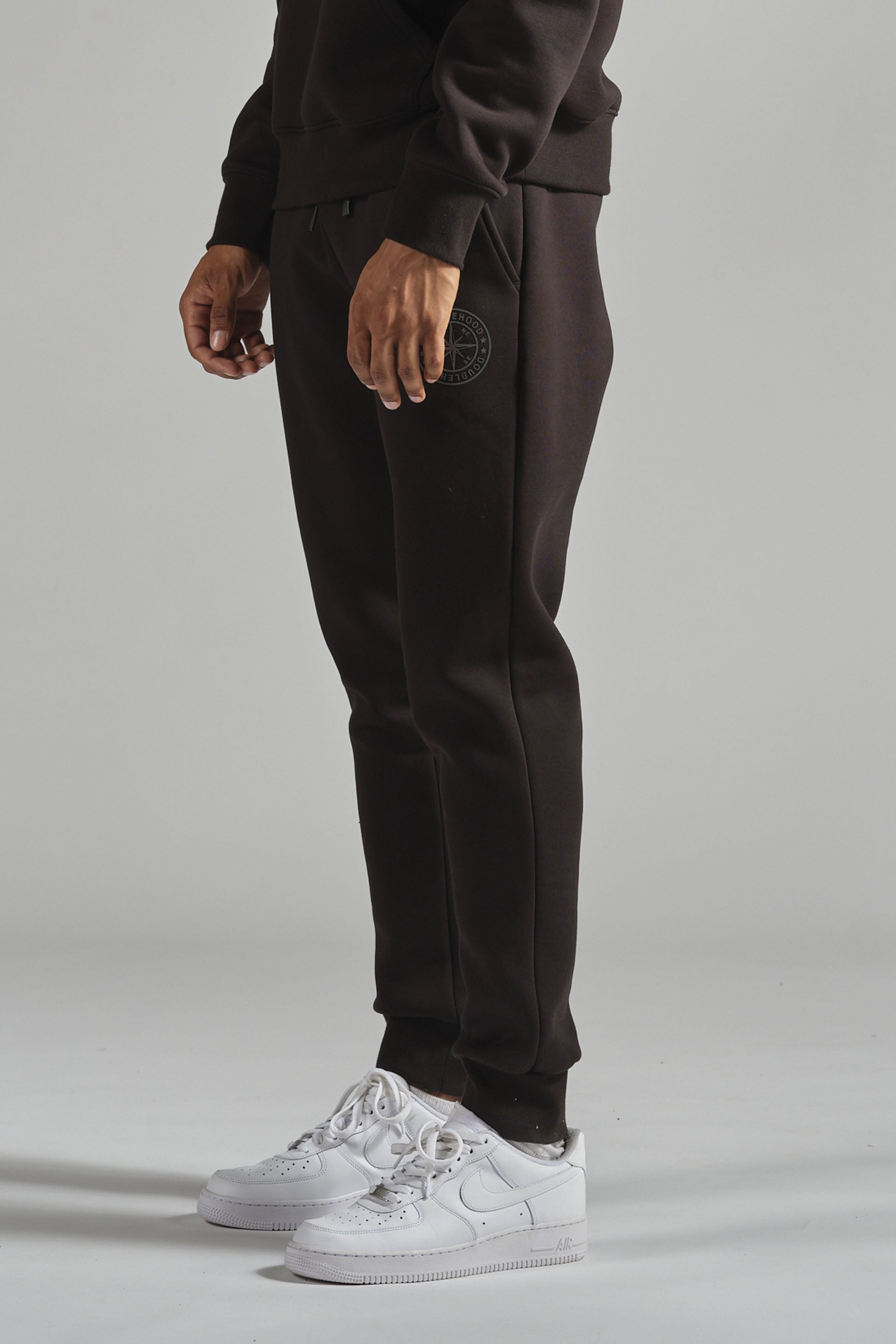 Jogging homme noir DOUBLEHOOD