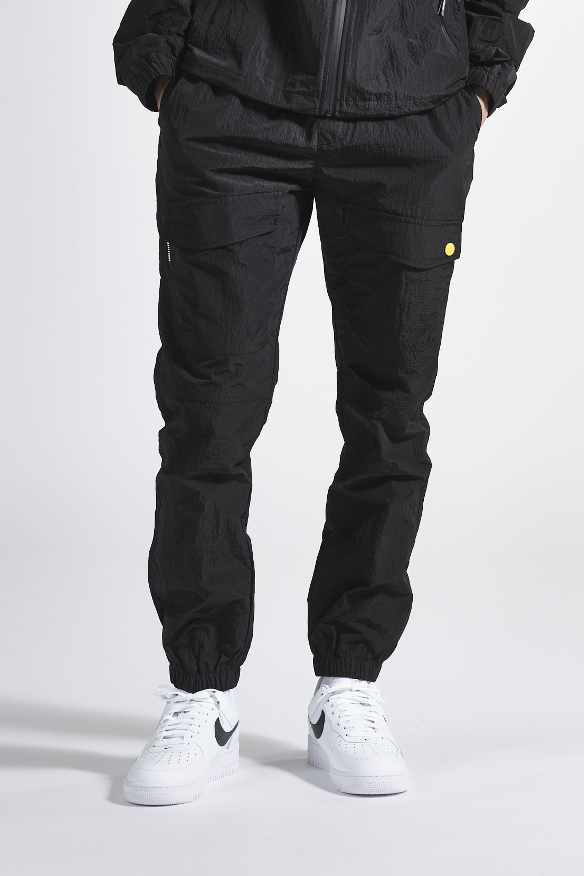 Pantalon homme streetwear noir DOUBLEHOOD