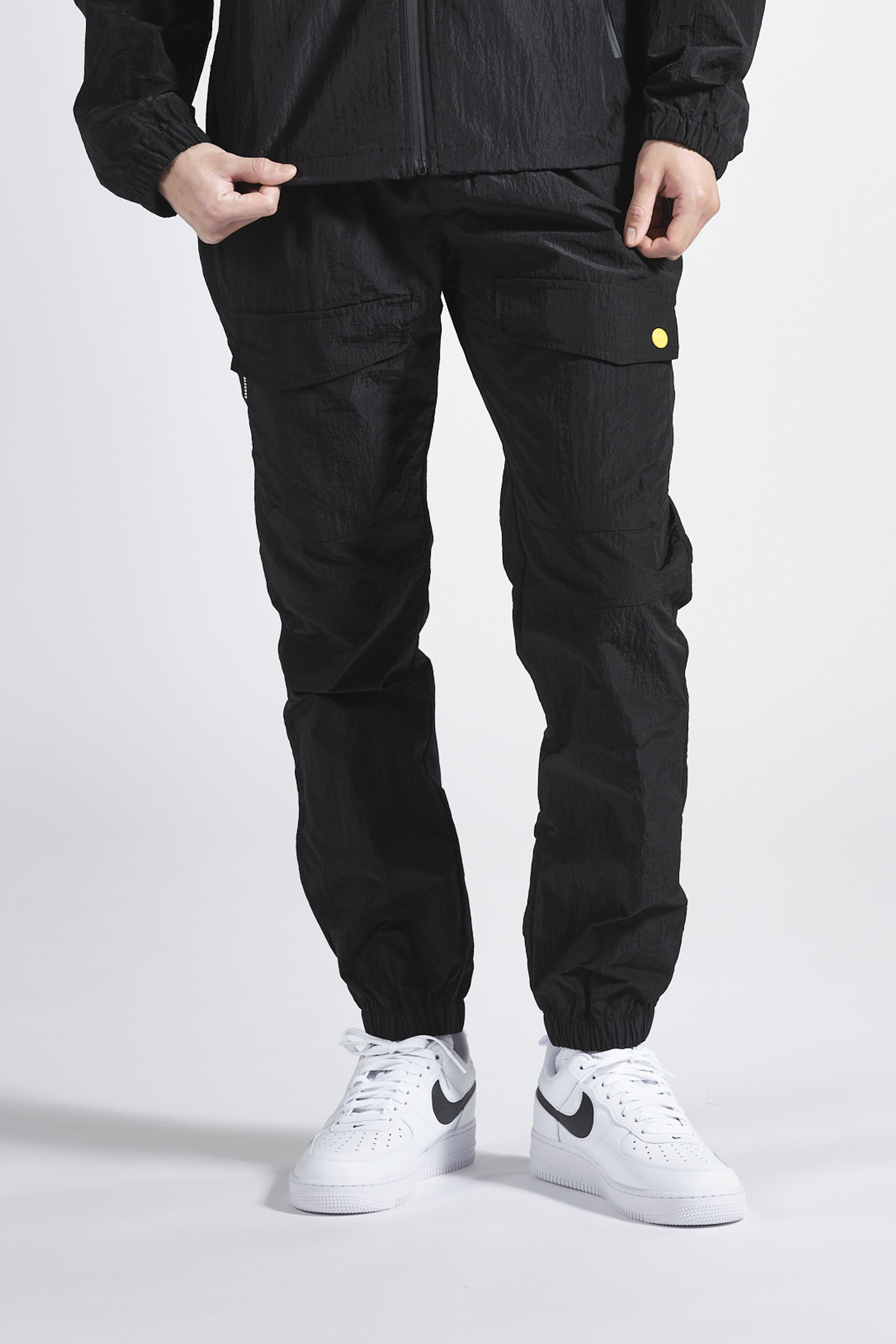 Pantalon homme streetwear noir DOUBLEHOOD